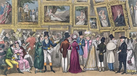 A Shilling Well Laid Out: Tom and Jerry at the Exhibition of Pictures at the Royal Academy, from 